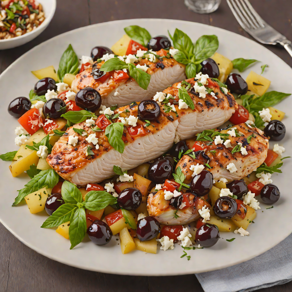 Sautéed Kalamata Olive and Feta Mediterranean Chicken