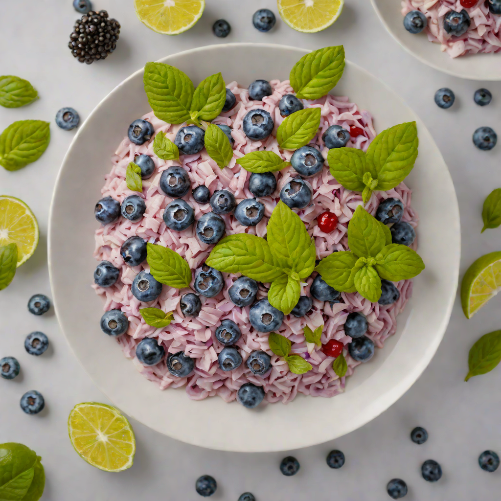 Azure Blueberry Basil Smash