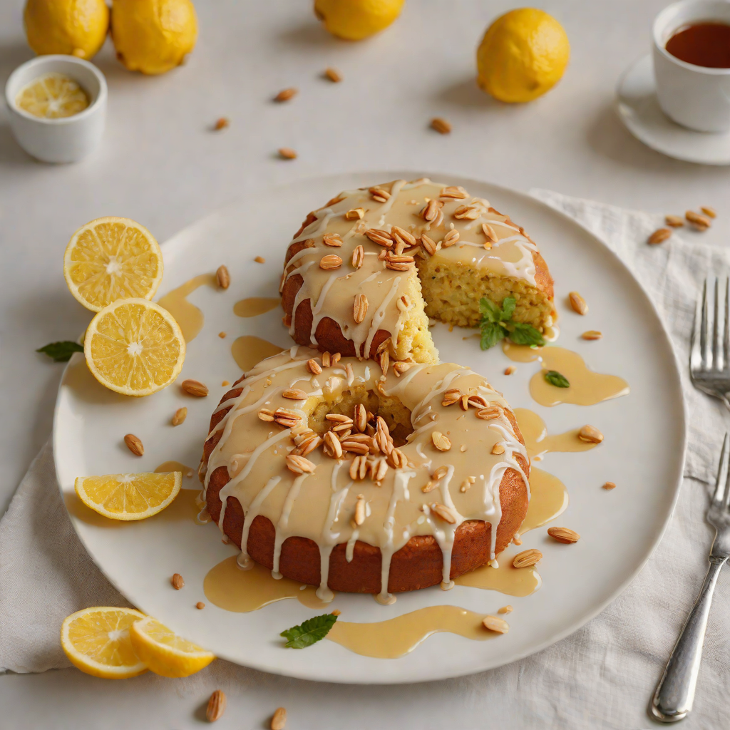 Gluten-Free Lemon Almond Cake with Honey Drizzle