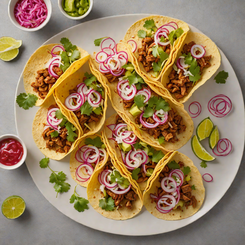 Q’Bolá-Inspired Spiced Pork Tacos with Pickled Onions