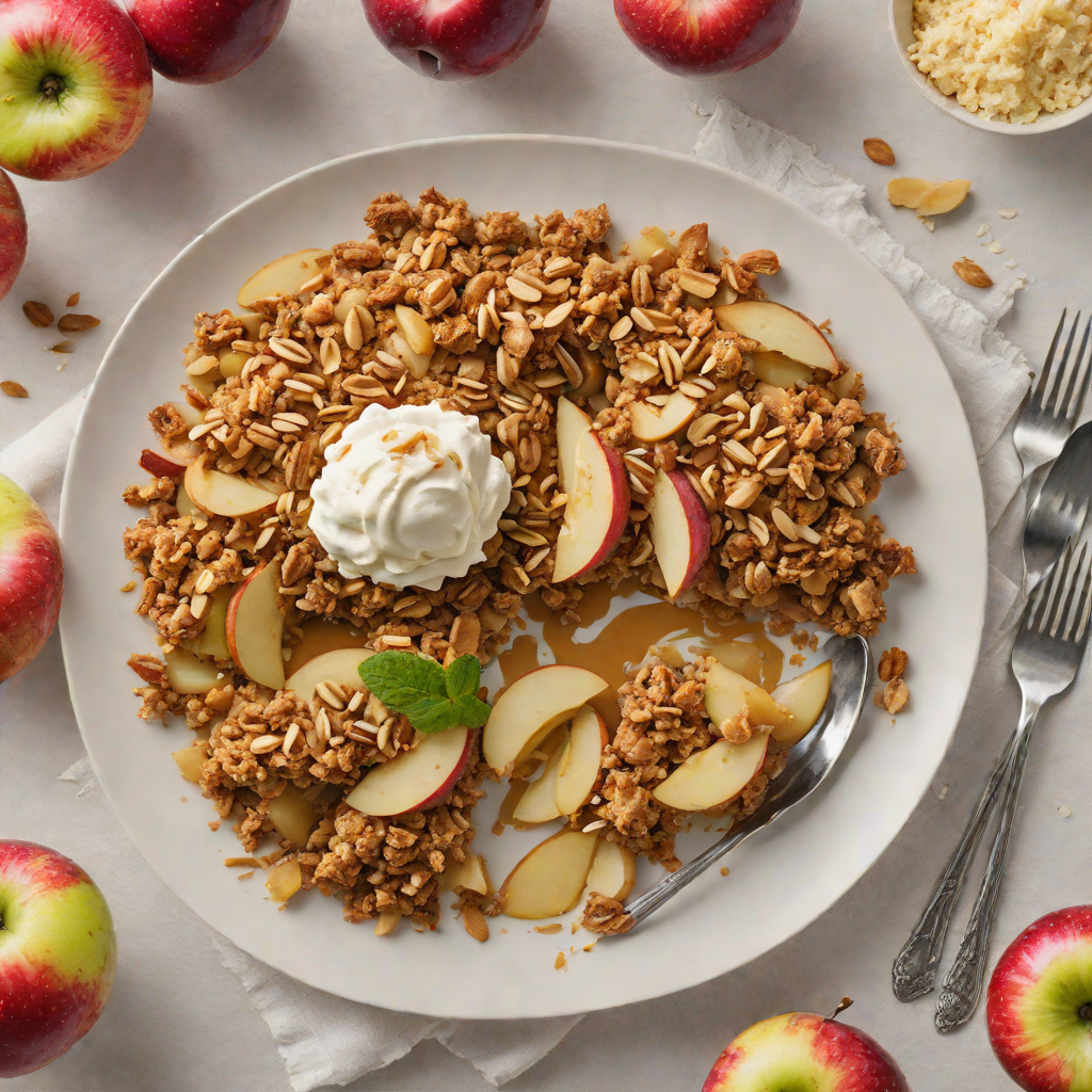 Gluten-Free Almond Flour Apple Crisp