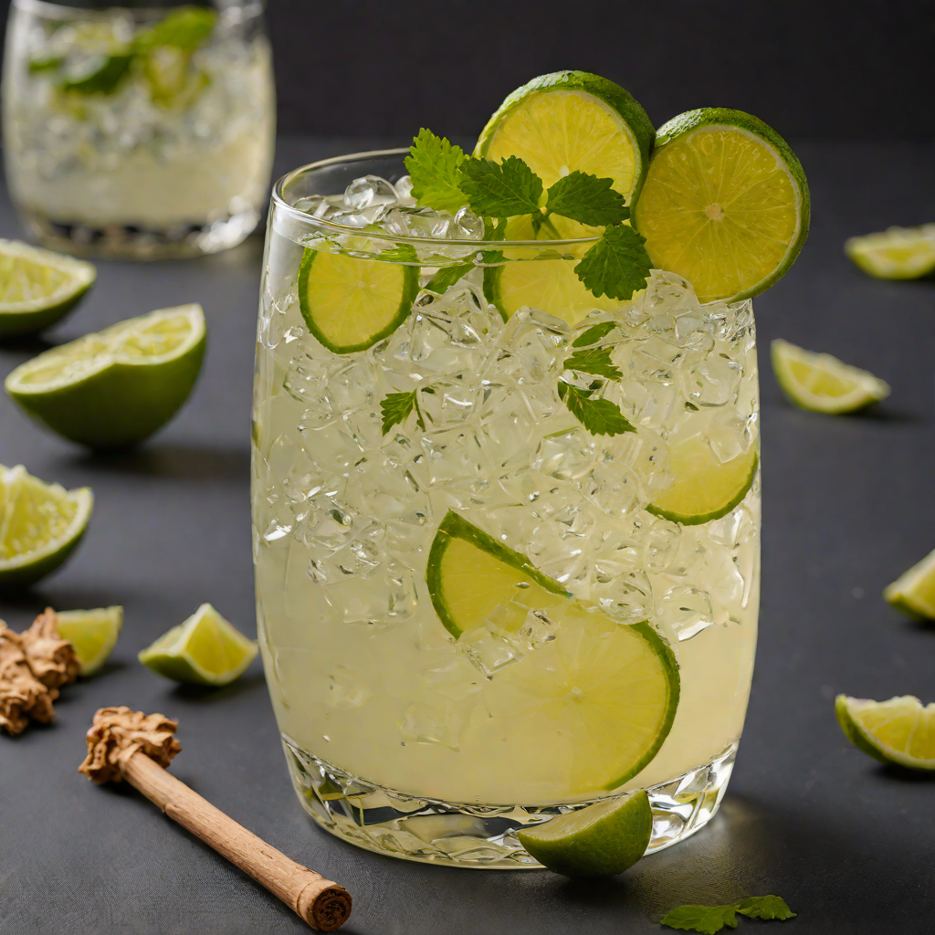 Ginger-Lime Mezcal Collins