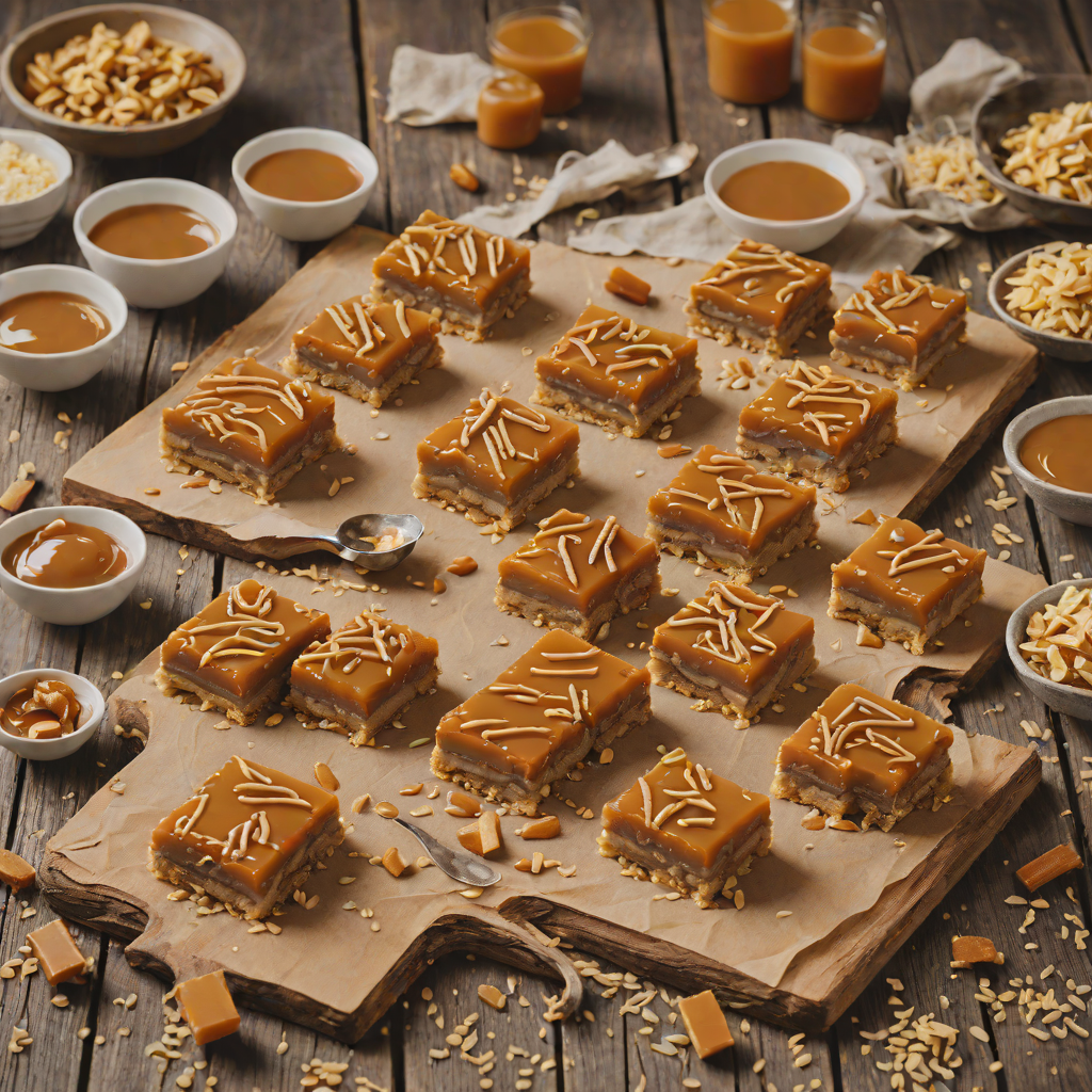 No-Bake Caramel Slice Bars with Digestive Crust