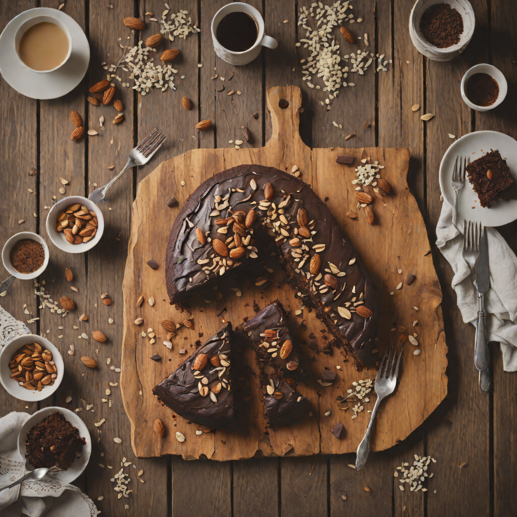 Gluten-Free Flourless Chocolate Almond Cake