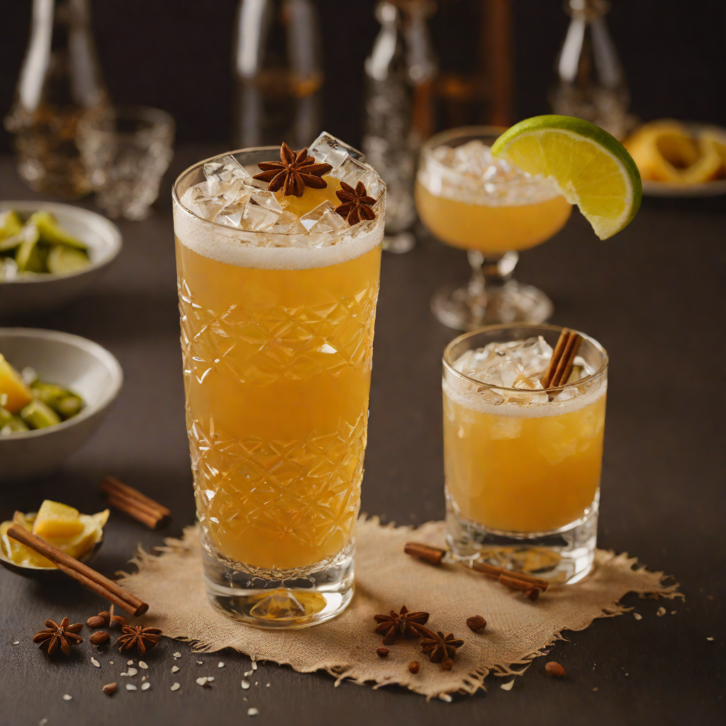 Warm Spiced Western Whiskey Sour