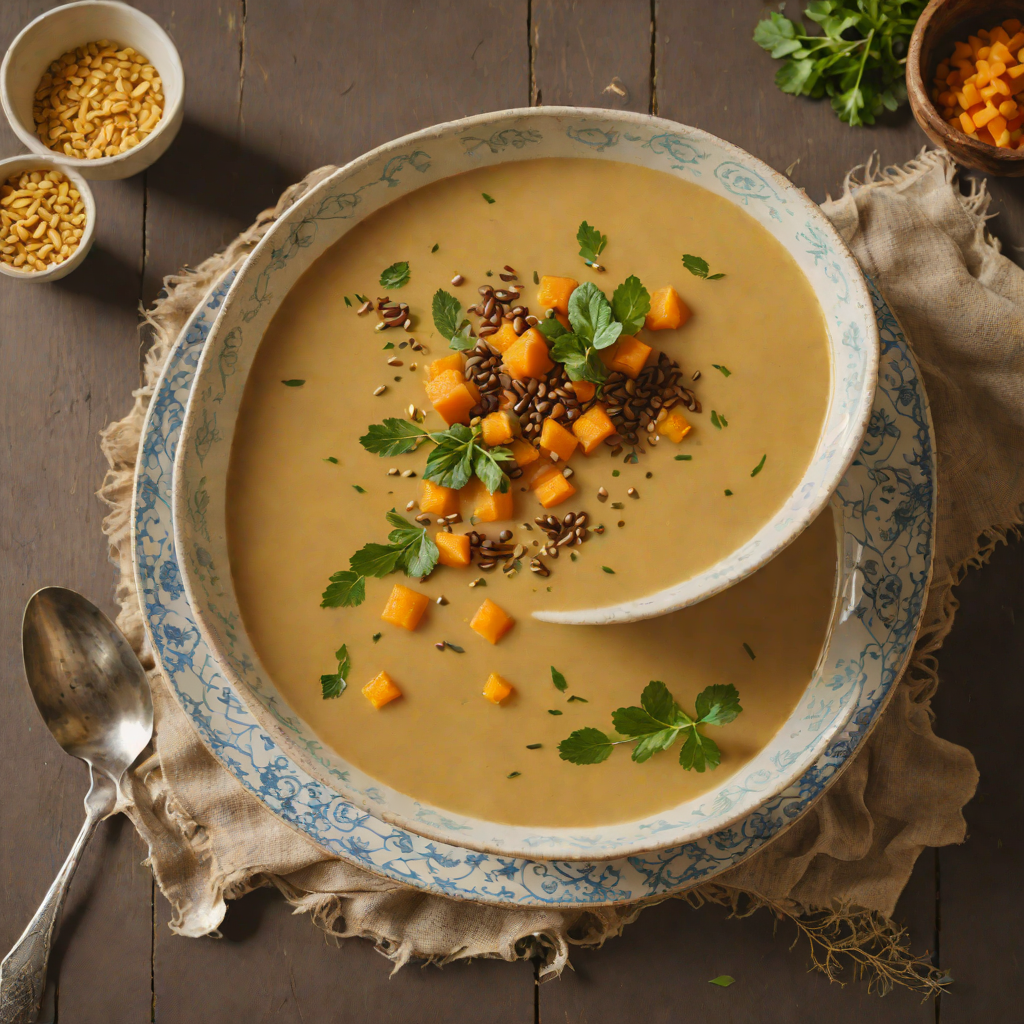 Bush-Spiced Pumpkin and Wattleseed Soup