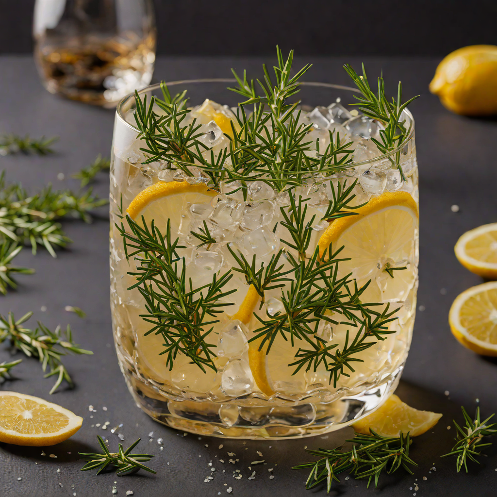 Charred Rosemary Gin Tonic