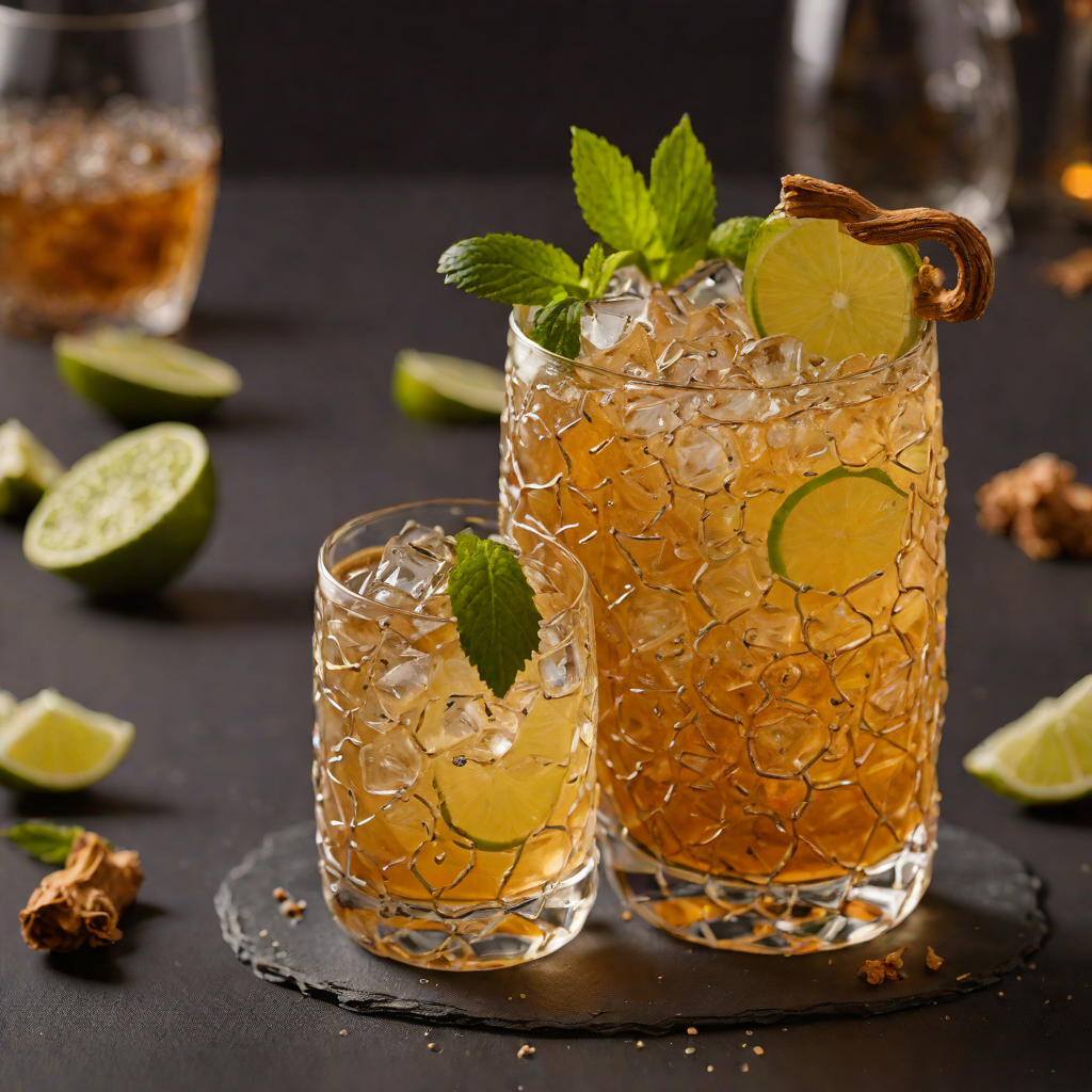 Spiced Shadow Ginger Mule