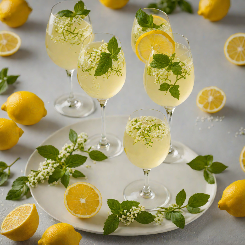 Sparkling Limoncello Elderflower Spritz