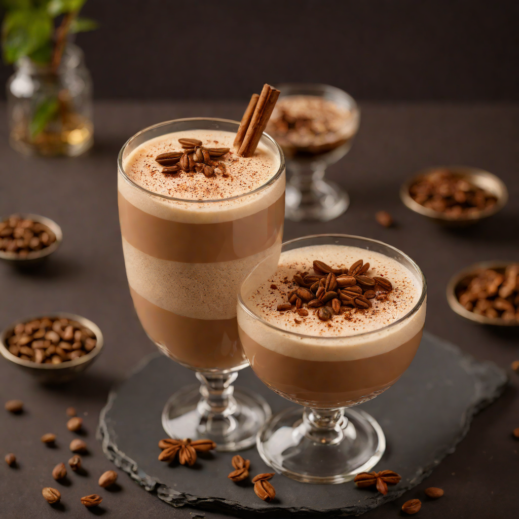 Ethiopian-Inspired Spiced Coffee Cardamom Latte