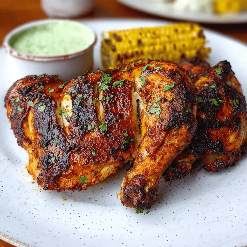 Pan-Seared Chicken with Spiced Peruvian Chimichurri