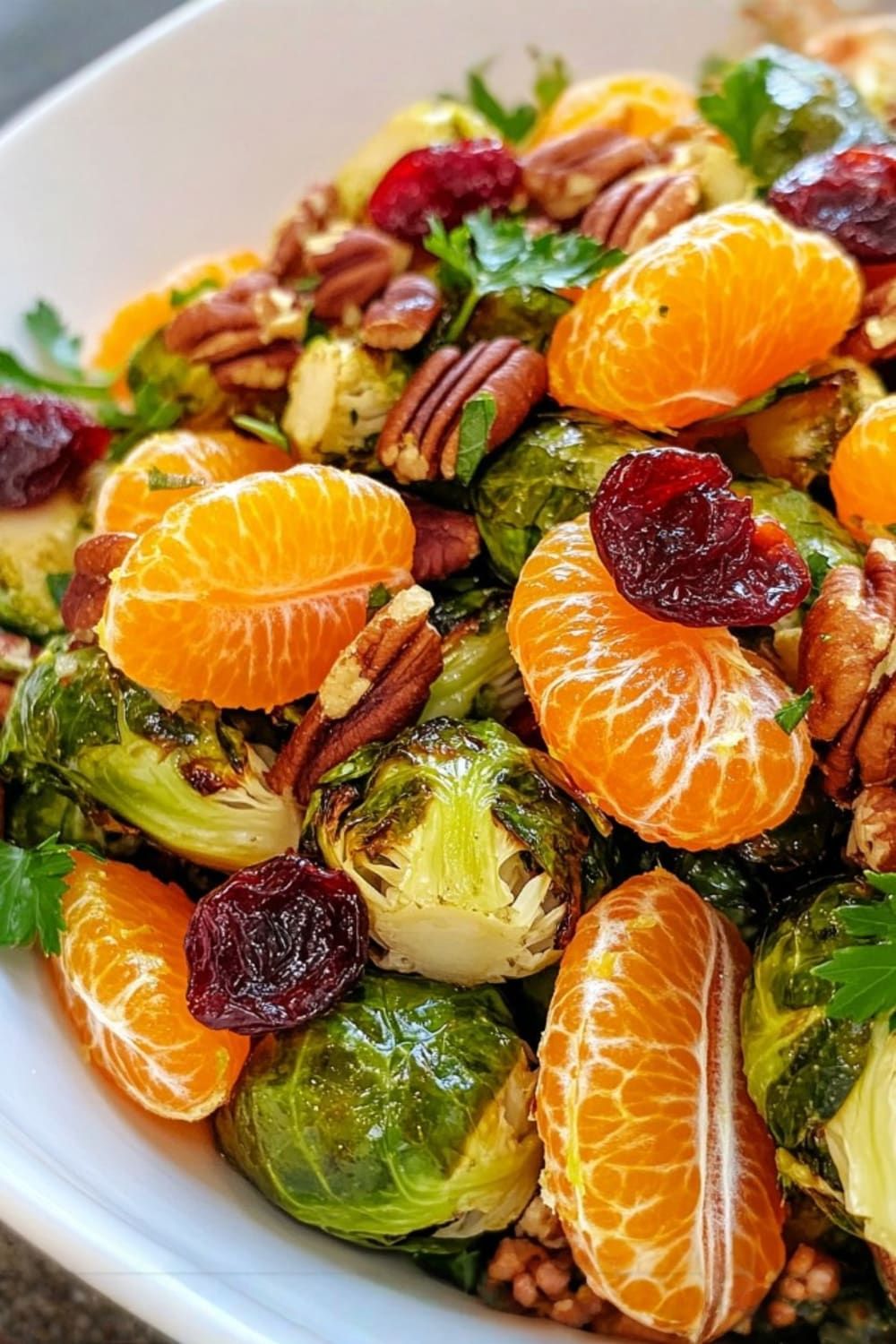 Glazed Orange-Balsamic Brussels Sprouts Sheet Pan Roast