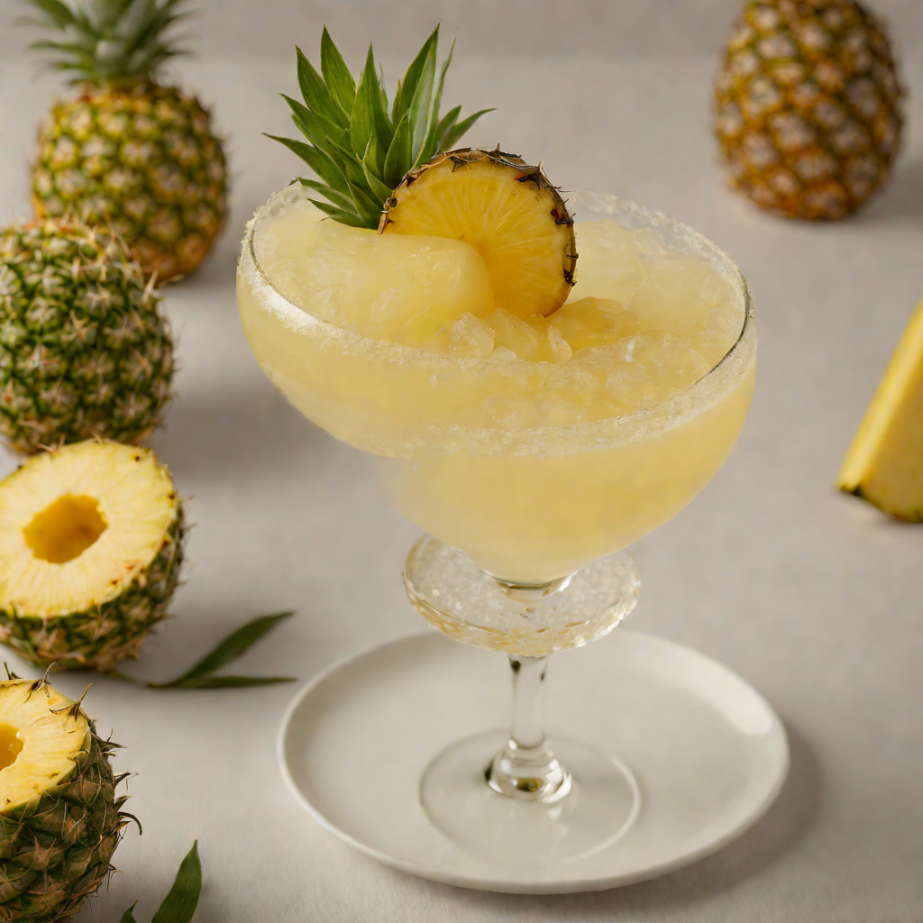 Tropical Pineapple-Rum Daiquiri