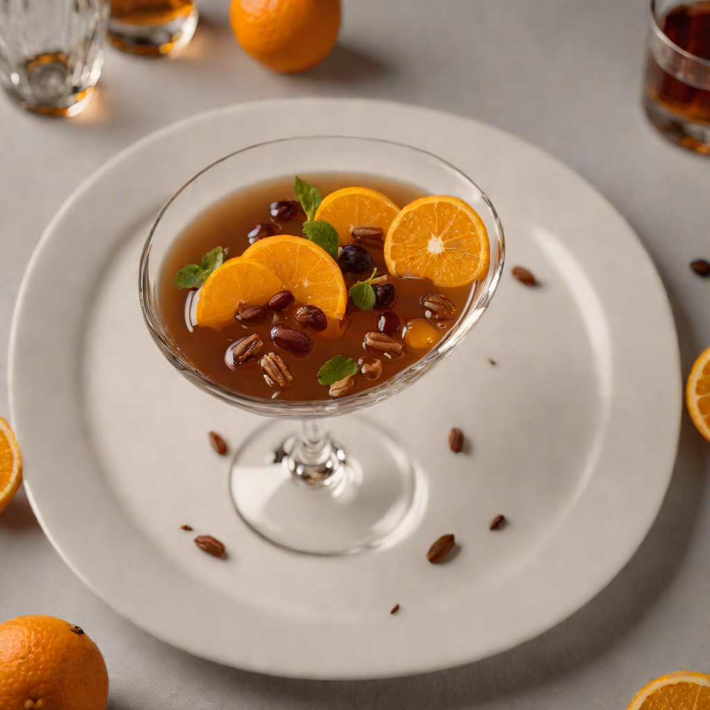 Orange-Infused Rye Manhattan