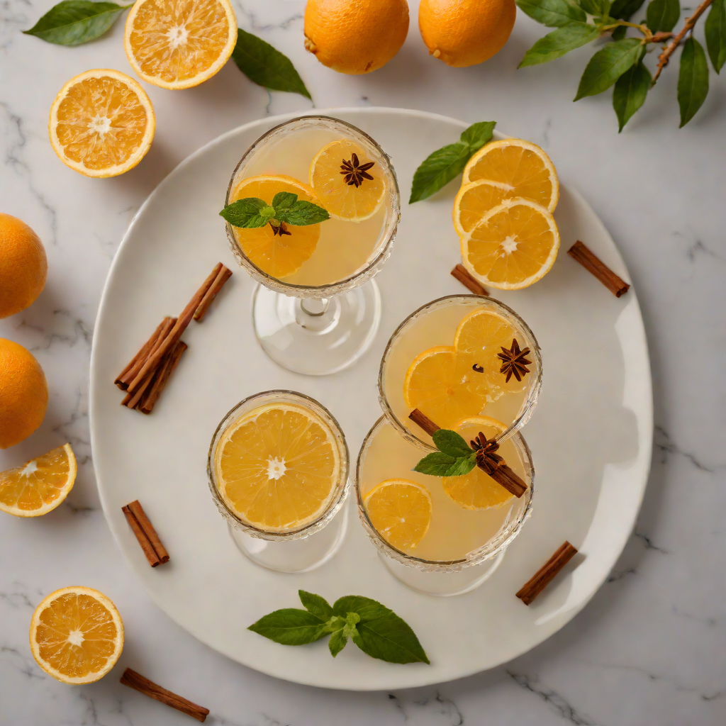 Citrus-Spiced Tequila Sour with Cinnamon Honey
