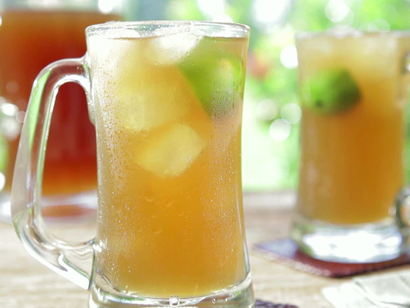Ginger-Infused Dark and Stormy