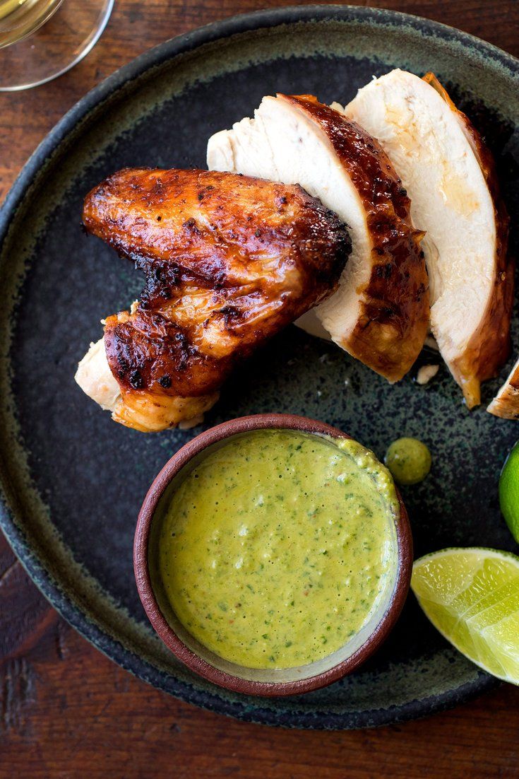 Pan-Seared Chicken with Spicy Peruvian Aji Amarillo Sauce