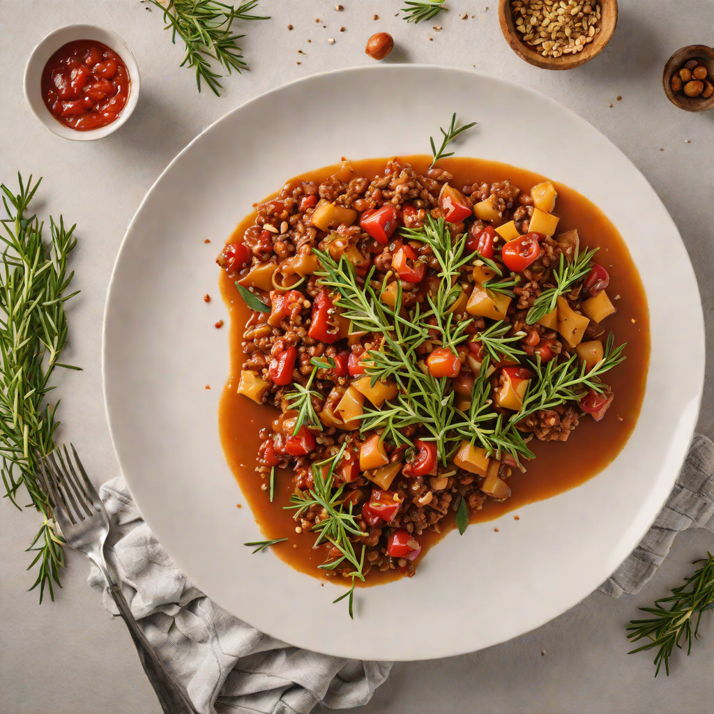 Slow-Cooked Kangaroo Ragu with Quandong and Rosemary