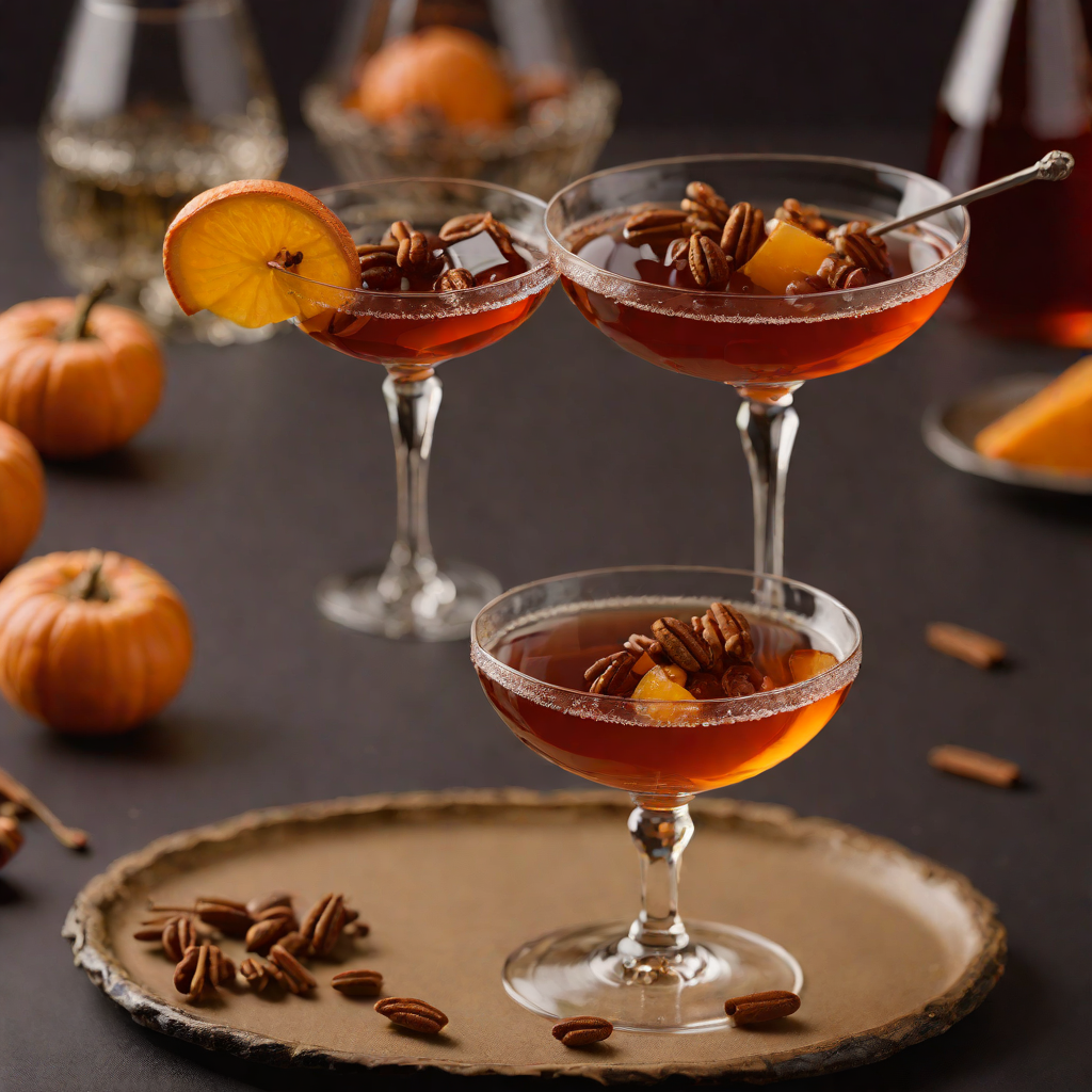Stirred Autumn Spiced Manhattan