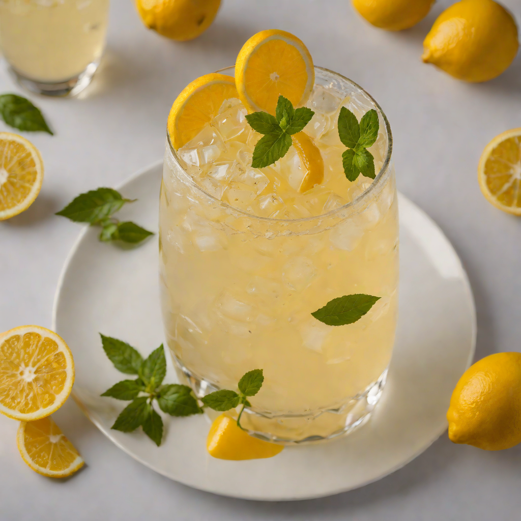 Citrus-Spiced Honey Lemonade Fizz