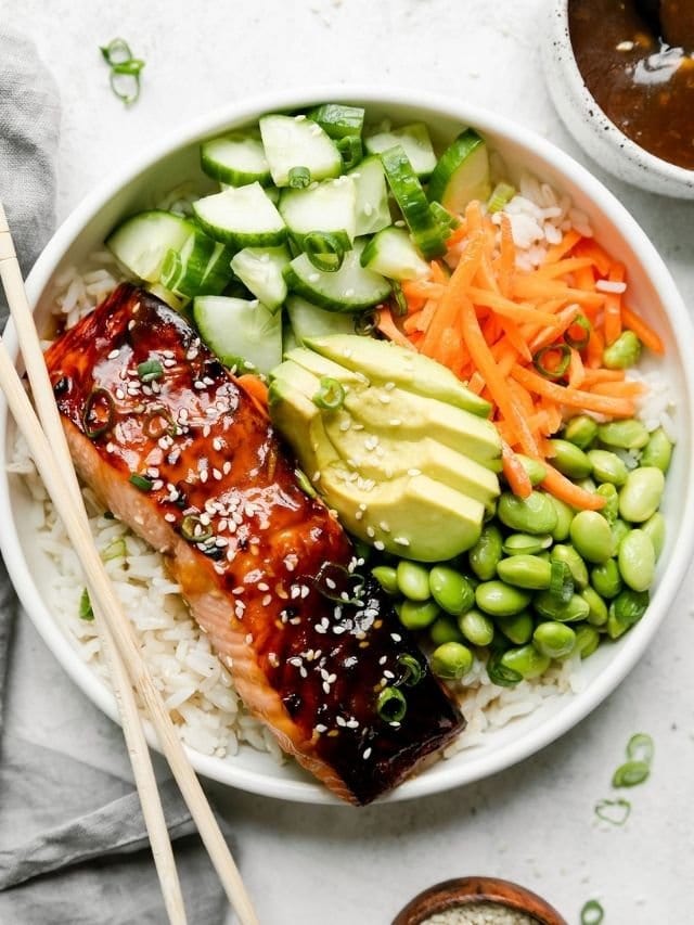 Real Japanese Teriyaki Salmon with Miso Glaze