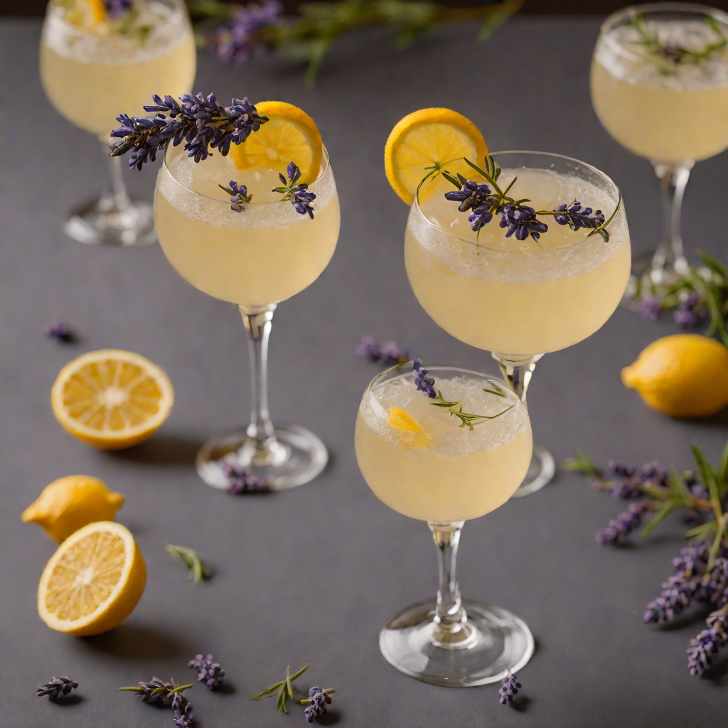Honey-Lavender French 75
