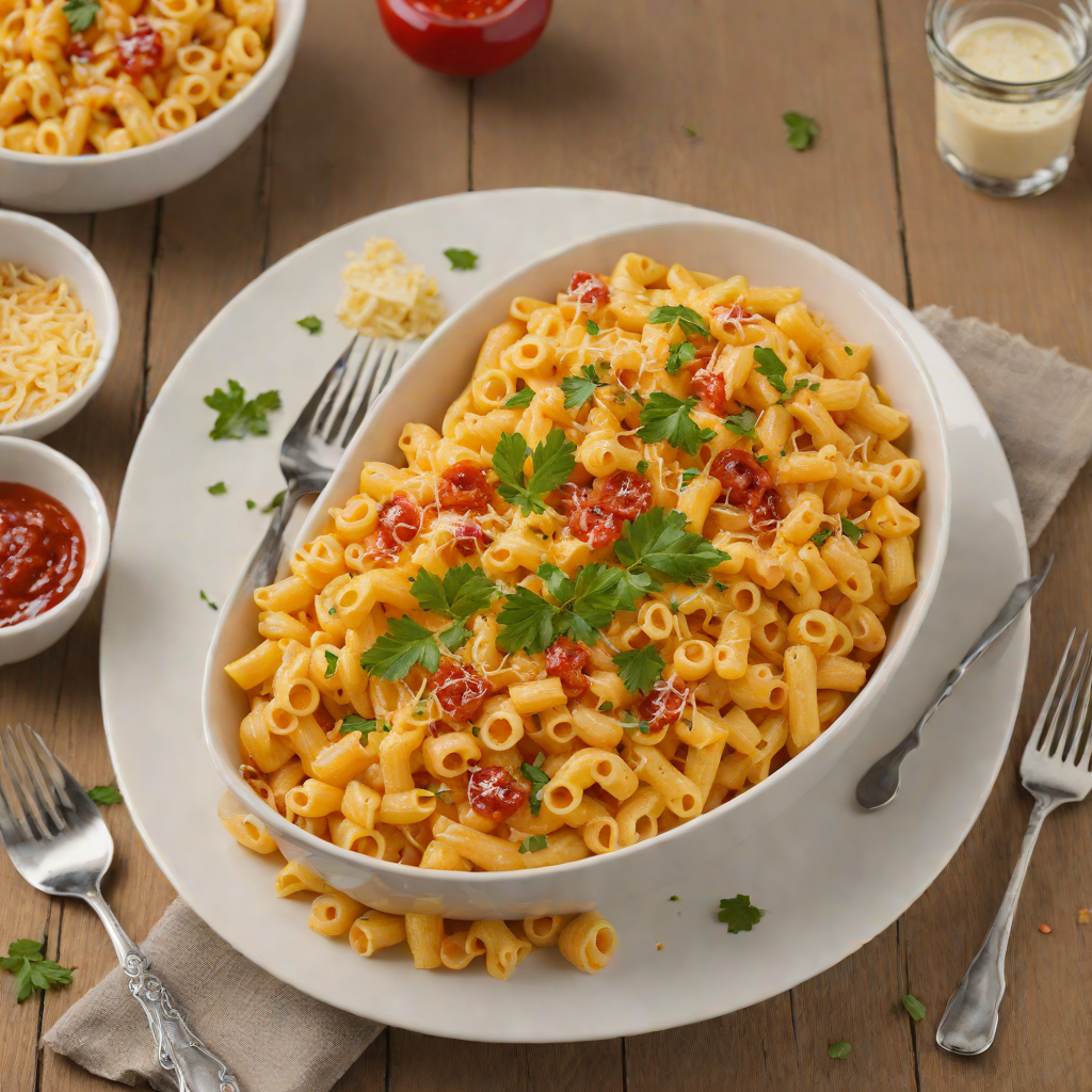 One-Pot Baked Macaroni with Cheddar and Smoked Paprika
