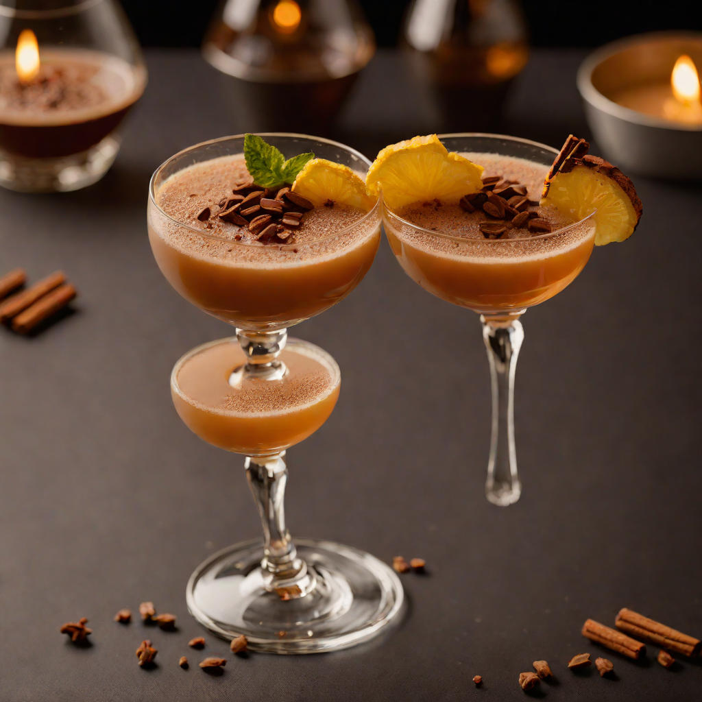 Cocoa-Spiced Buttered Rum