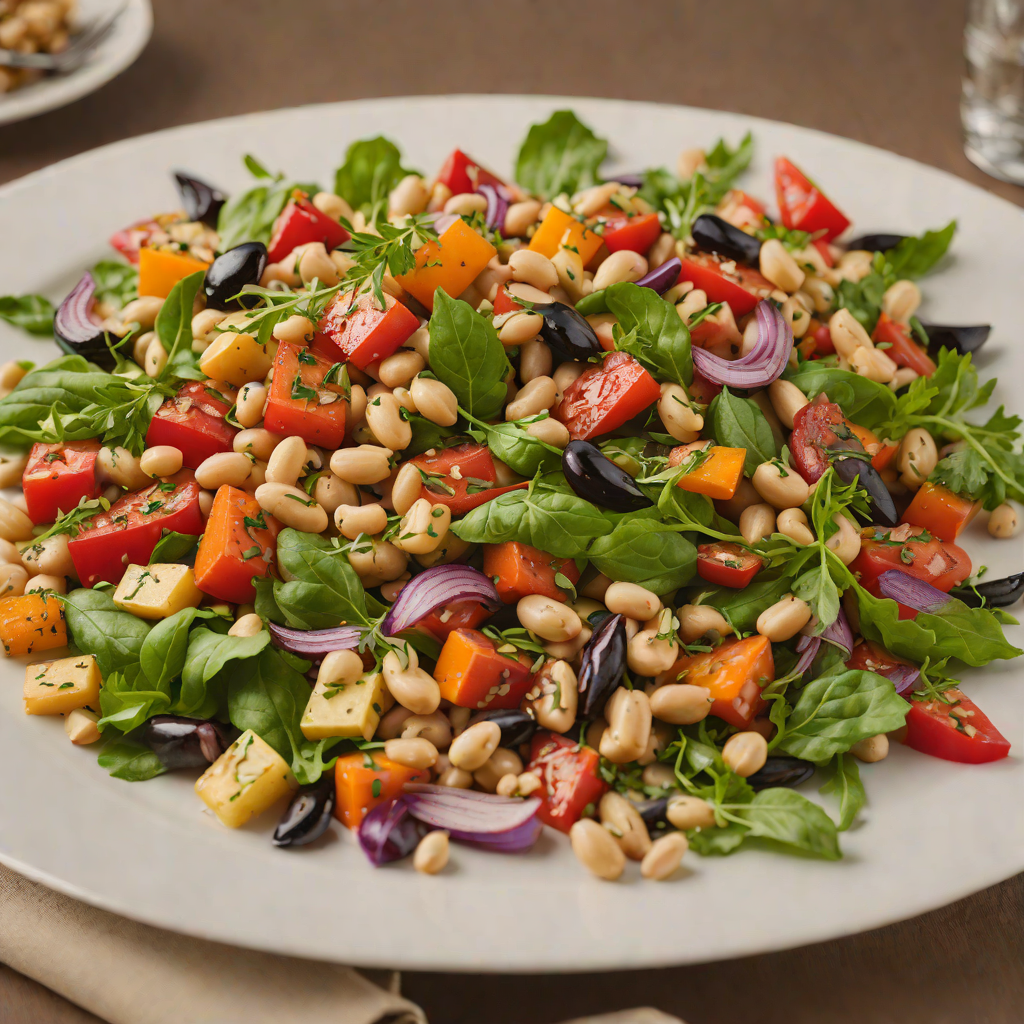 Tuscan Roasted Vegetable and White Bean Salad