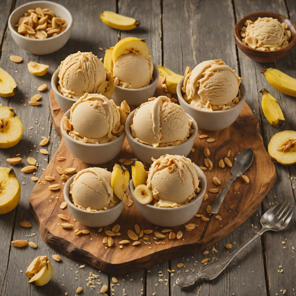Speedy Peanut Butter Banana Ice Cream