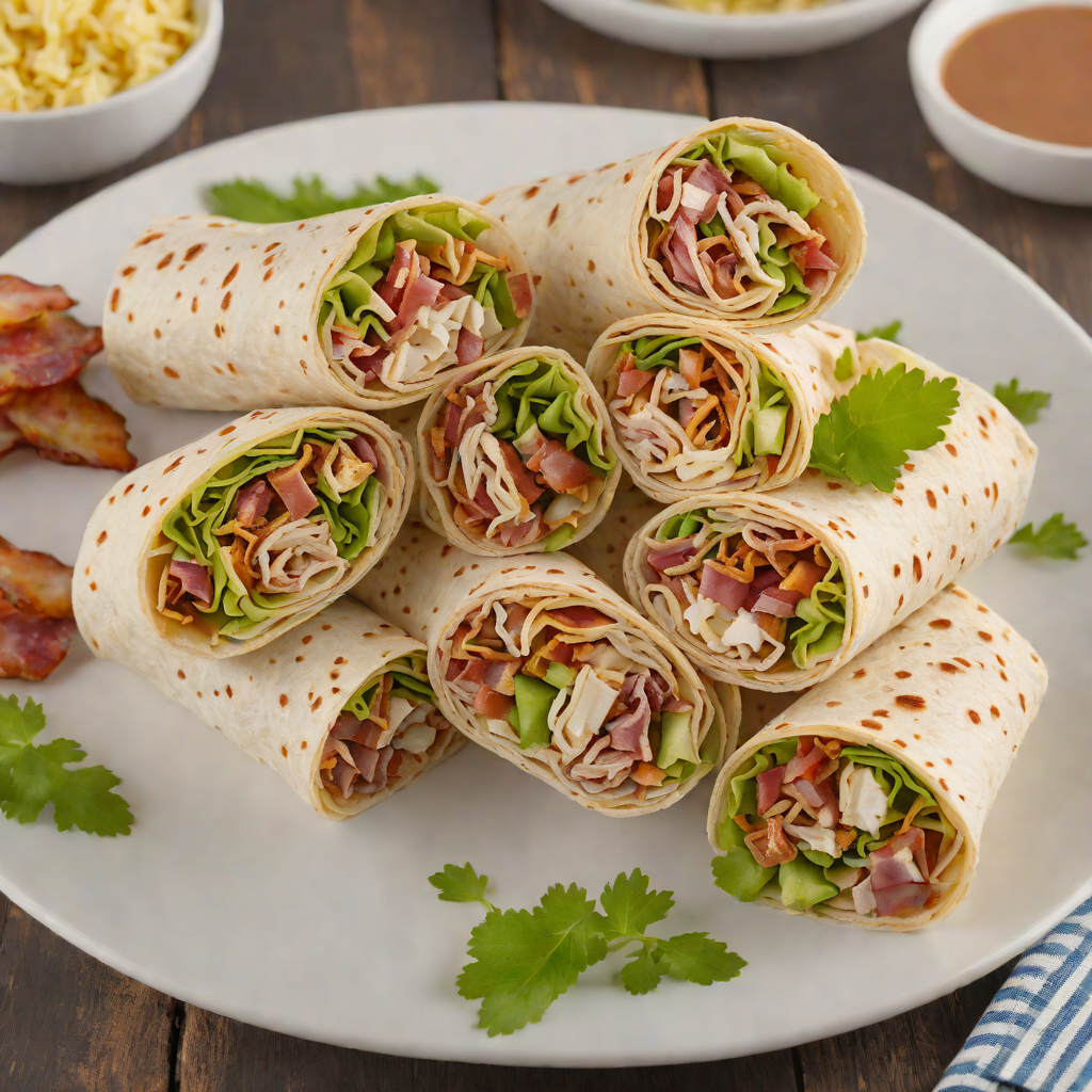 Smoky Turkey and Bacon Ranch Wrap