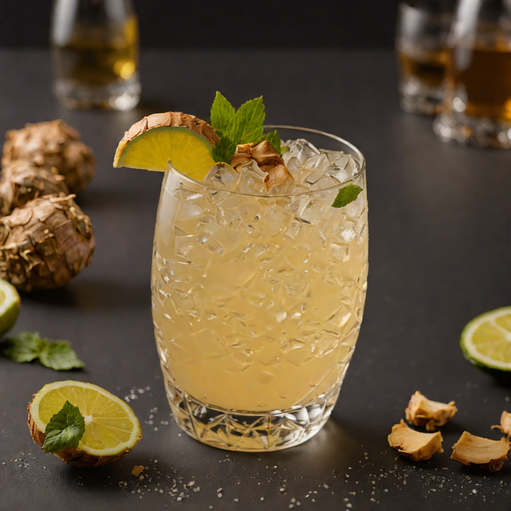 Fresh Ginger Tequila Sour