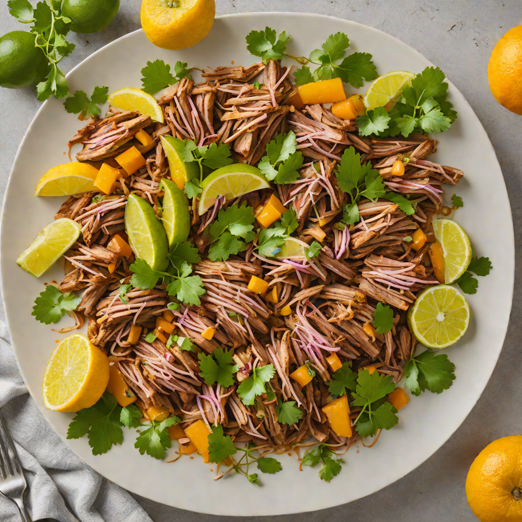Slow-Cooked Mexican Pork Carnitas with Citrus and Ancho Chile
