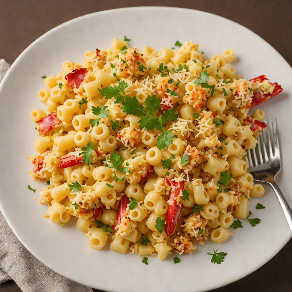 Lobster Macaroni and Cheese with Gruyère and Breadcrumb Topping