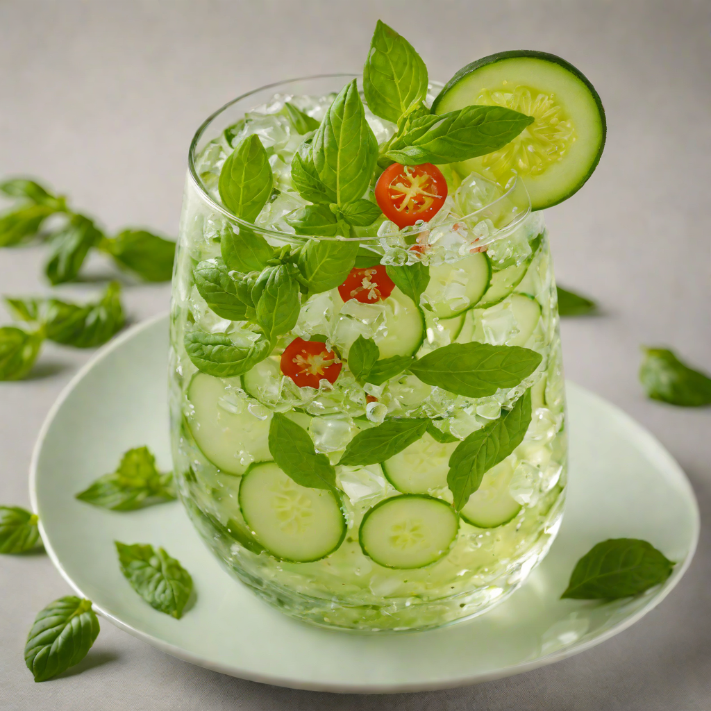 Waterfront Basil Cucumber Cooler