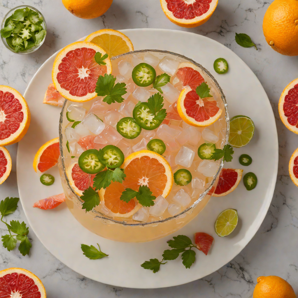Citrus Paloma with Grapefruit and Jalapeño