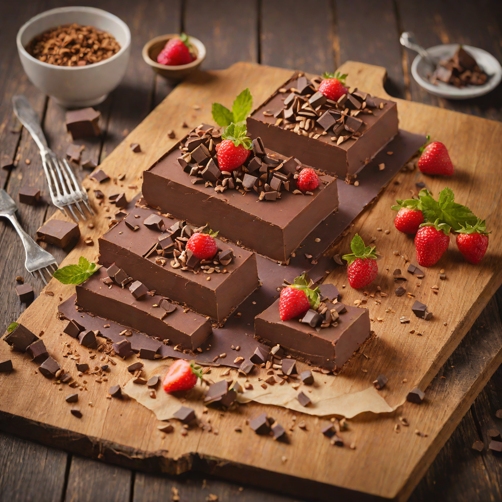 Chocolate Bar-Inspired Layered Chocolate Mousse