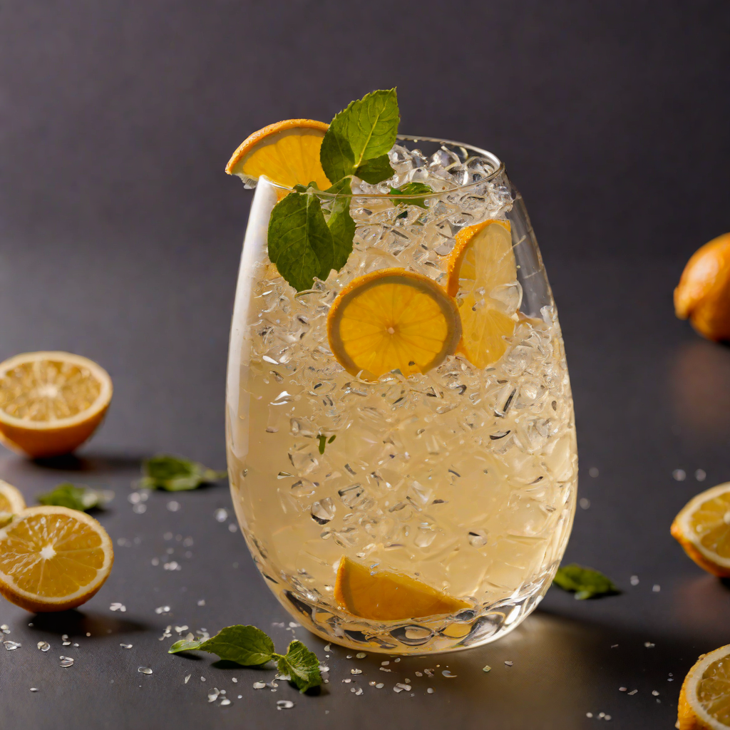 Sparkling Citrus Mezcal Fizz