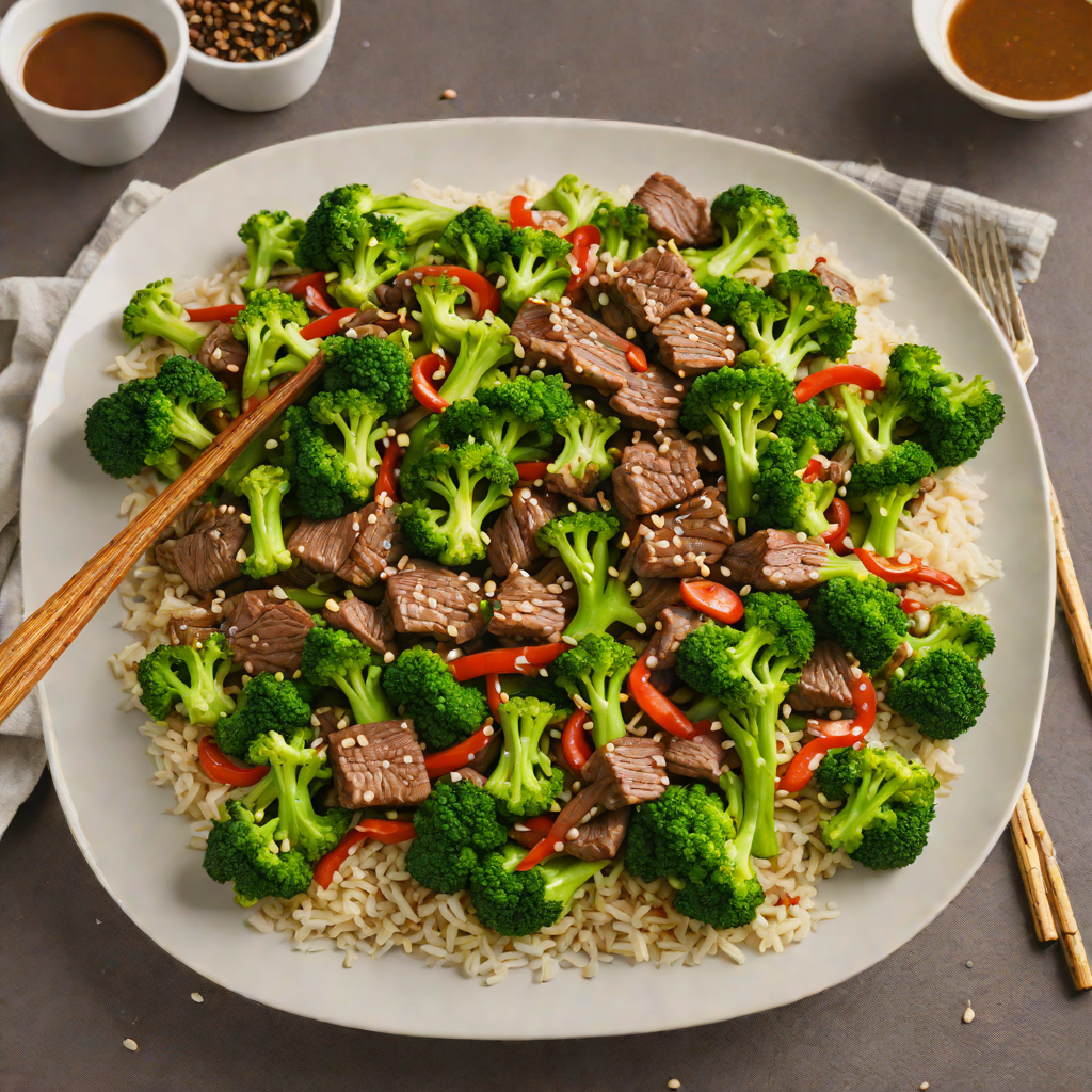 Stovetop Beef Stir-Fry with Broccoli and Ginger-Sesame Sauce