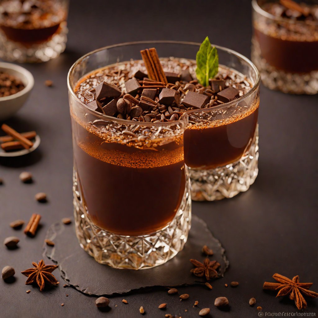 Spiced Chocolate and Coffee Old Fashioned