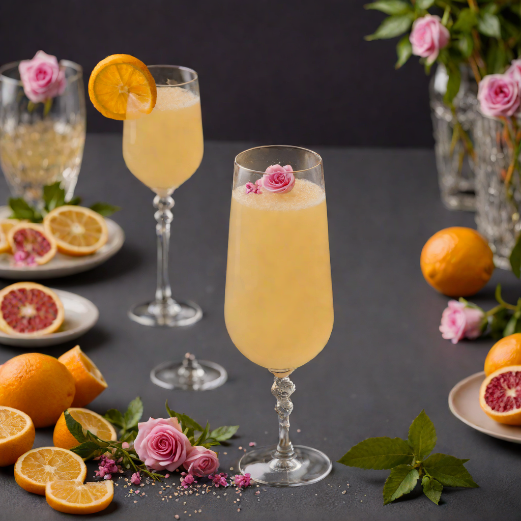 Citrus Rose Mimosa Fizz