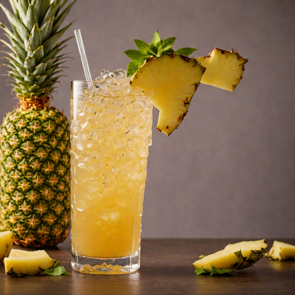 Dominican Pineapple Rum Swizzle