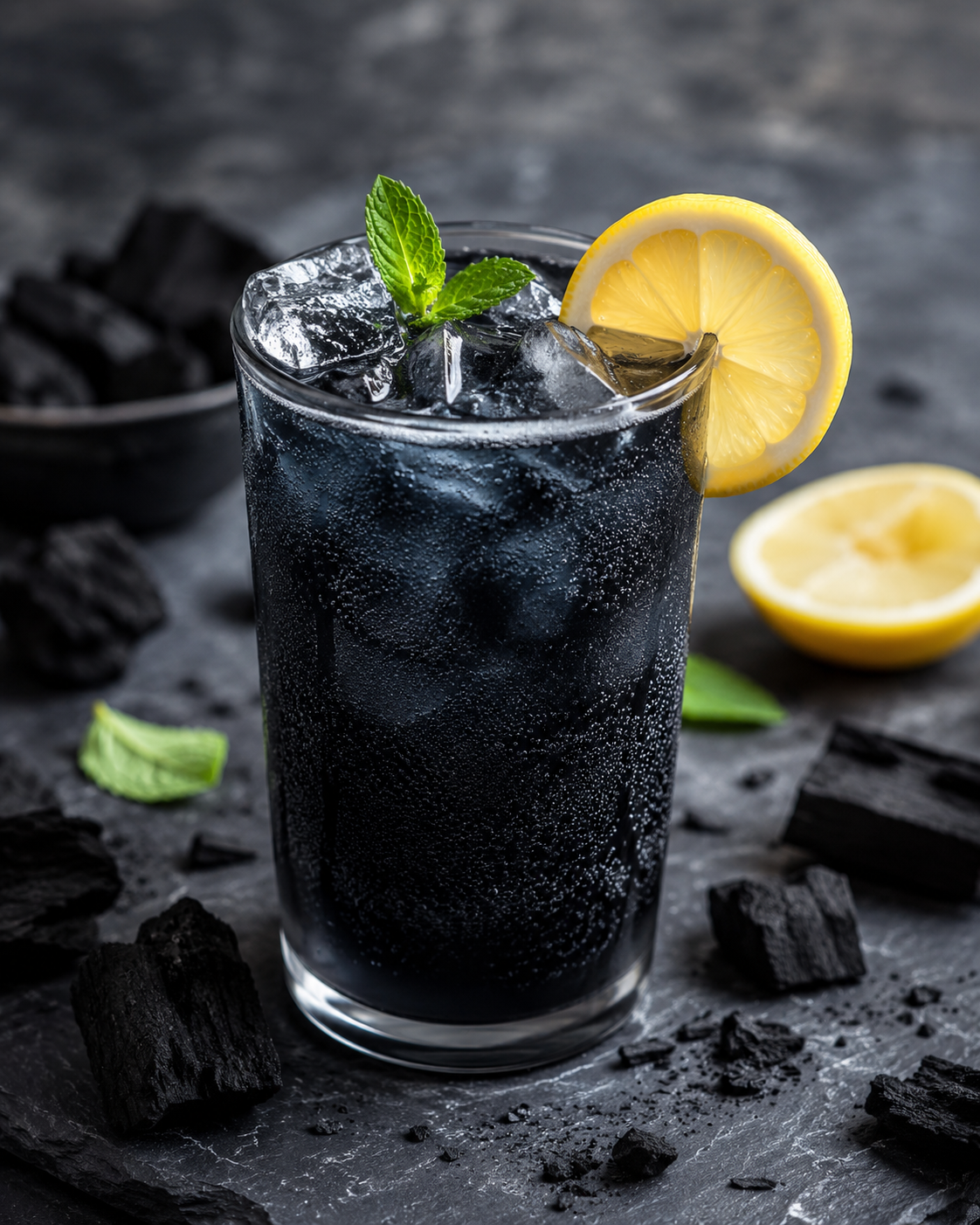 Charcoal-Filtered Mezcal Citrus Sour