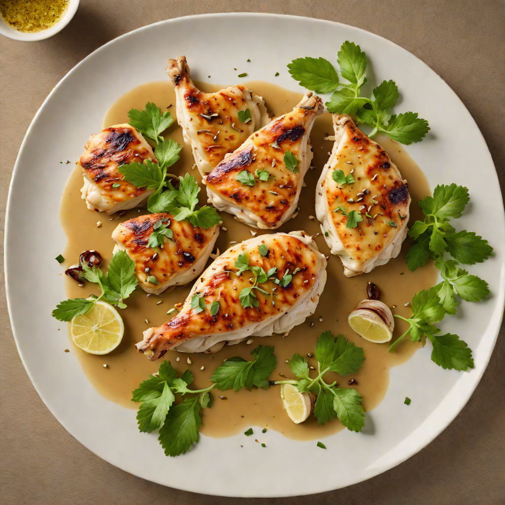 Pan-Seared Chicken with Dominican-Style Garlic Mojo