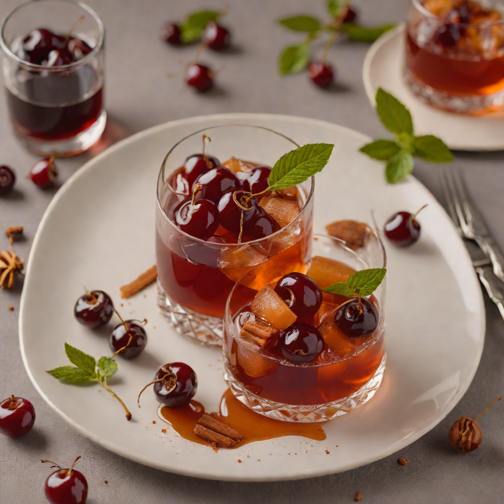 Smoked Cherry and Cinnamon Old Fashioned