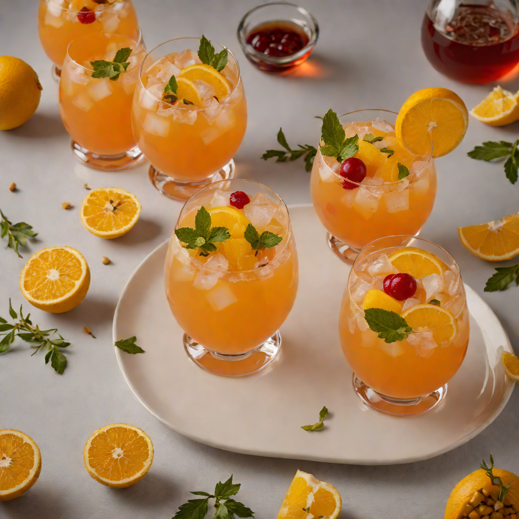 Western Sunset Rum Punch