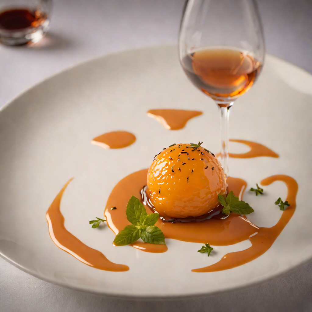 Flamed Orange Manhattan Twist