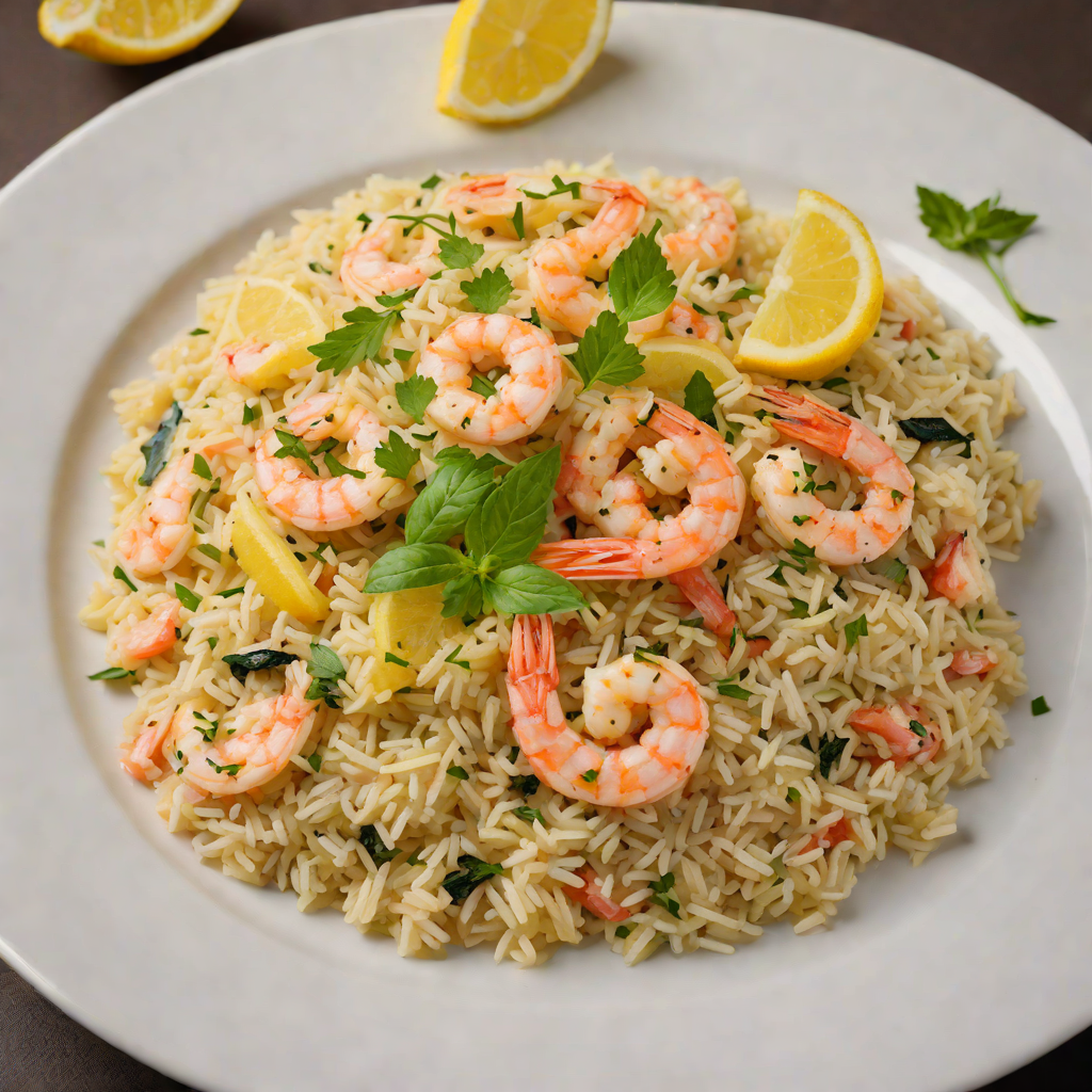 Shrimp and Lemon Risotto with Parmesan