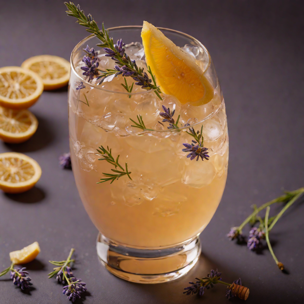 Velvety Lavender Honey Sour