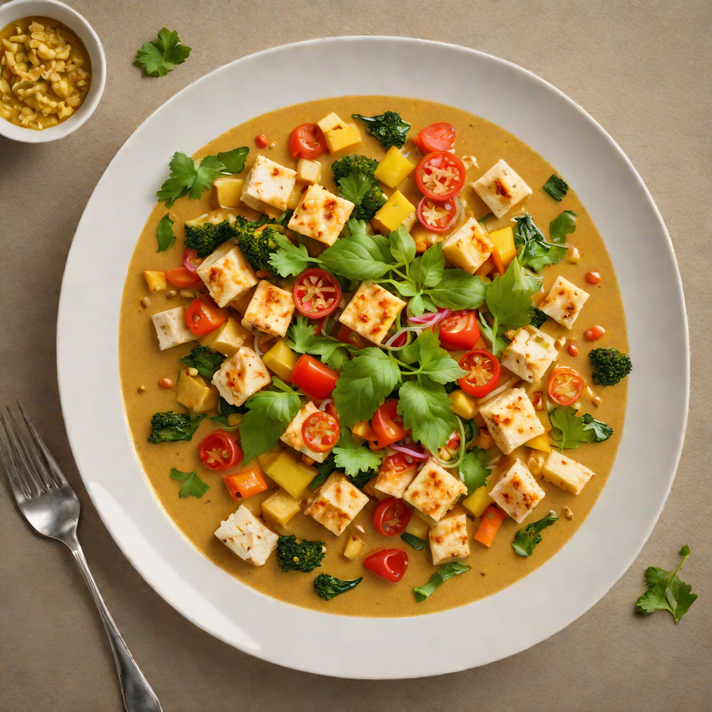 Gluten-Free Thai Coconut Curry with Tofu and Vegetables